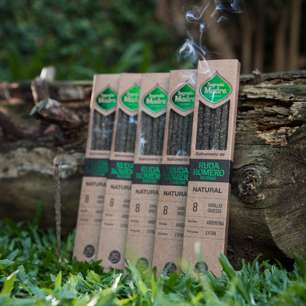 Incienso de Romero, Ruda y Olíbano Natural - SAGRADA MADRE - Imagen 3