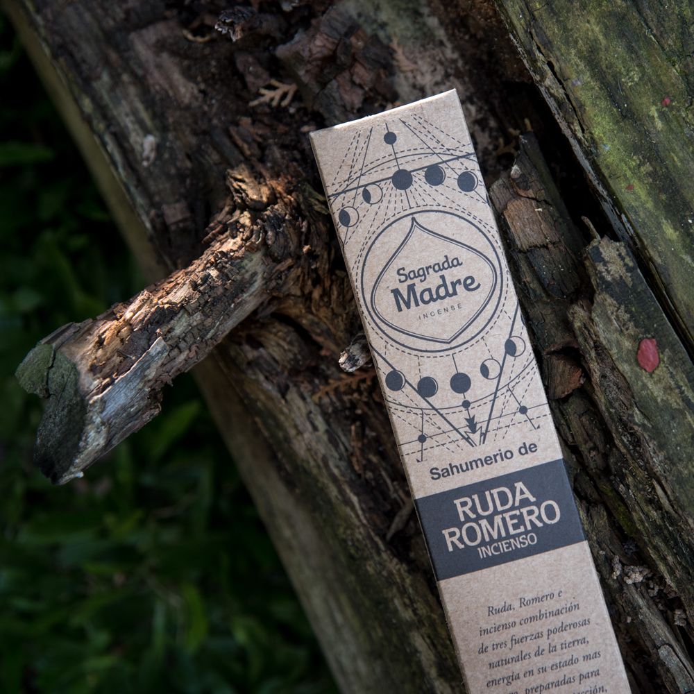 Incienso de Romero, Ruda y Olíbano Natural - SAGRADA MADRE - Imagen 2