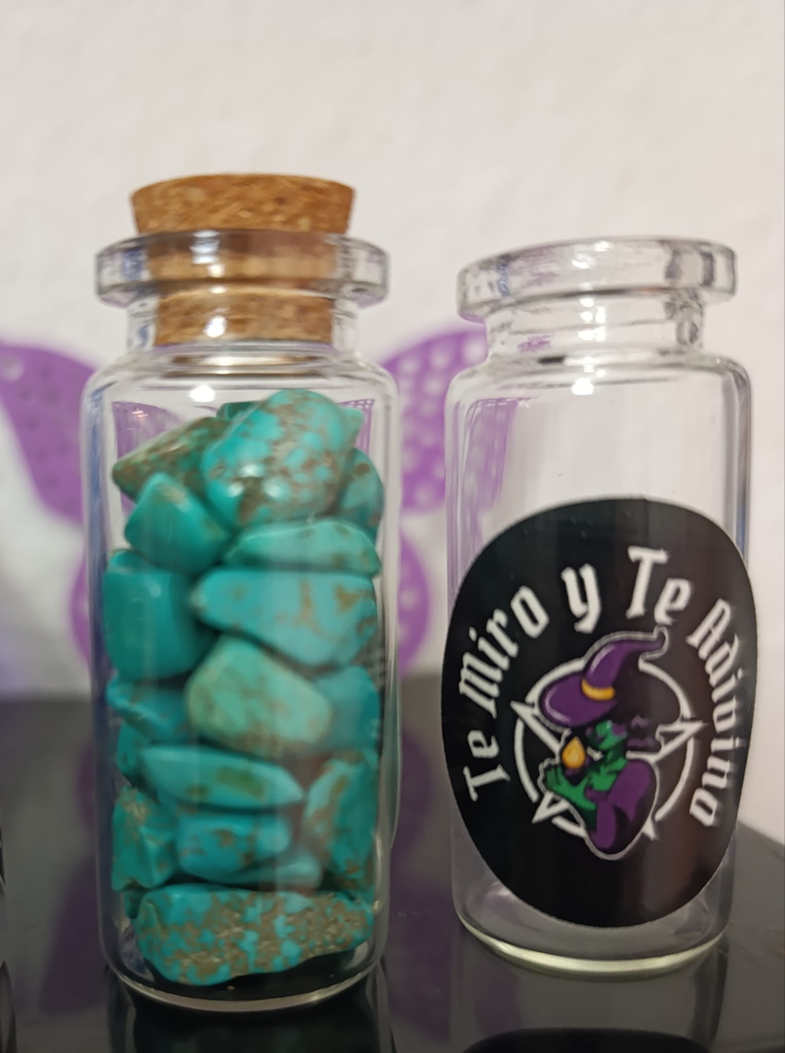 Botella Protección 10ml TURQUESA